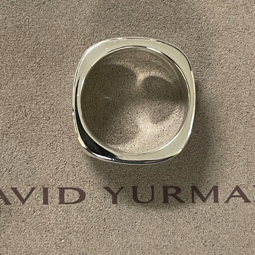 David Yurman Estate Mens Ring Sterling Silver Size 11 - Picture 4 of 6